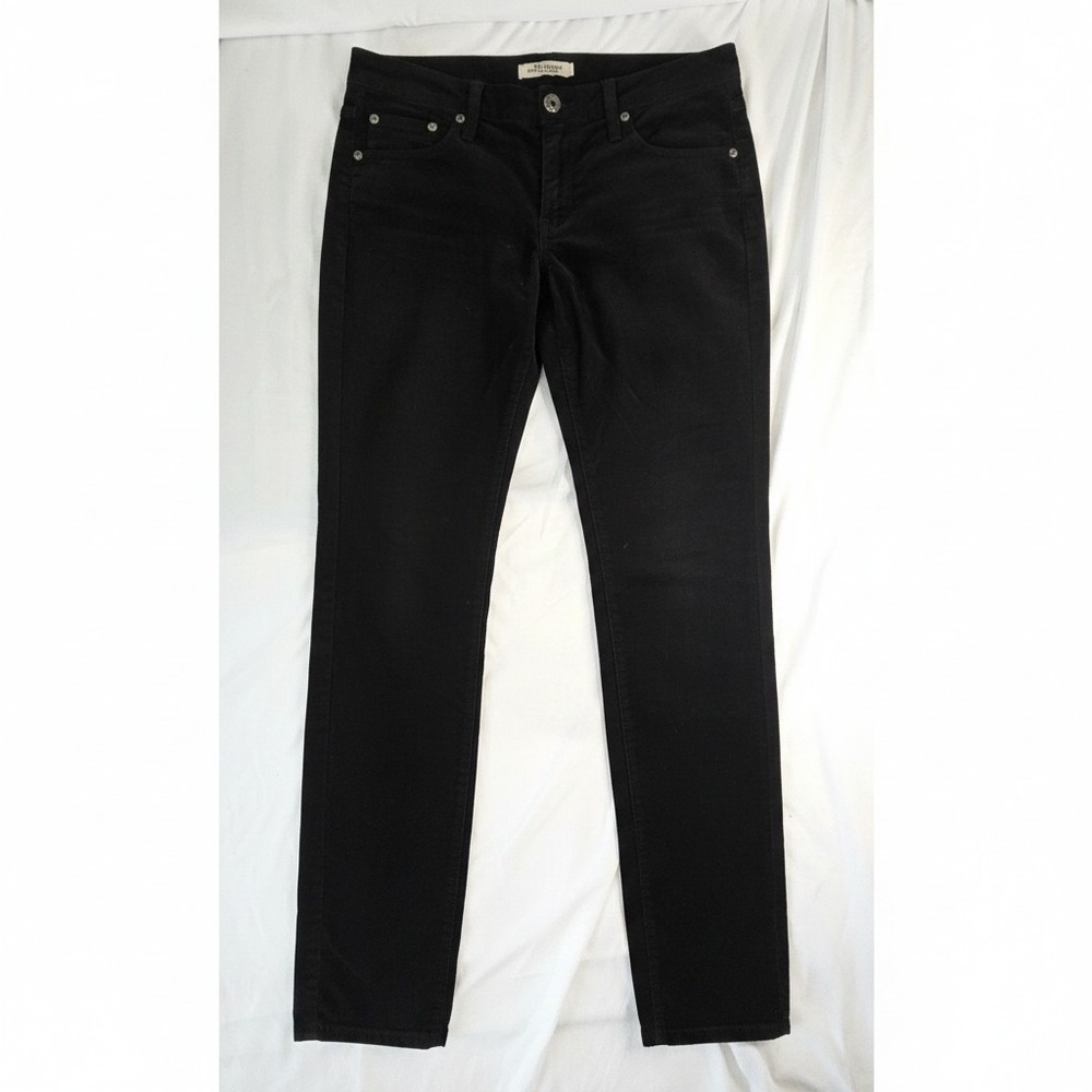 AG Adriano Goldschmied The Legging Super Skinny Black Corduroy Pants 30R BW8676